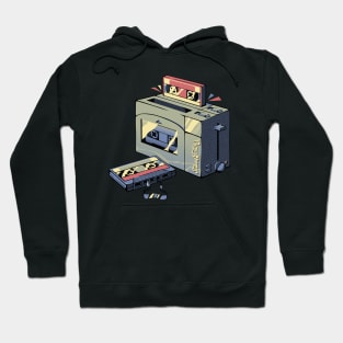 Toaster Tape Vintage Music by Tobe Fonseca Hoodie